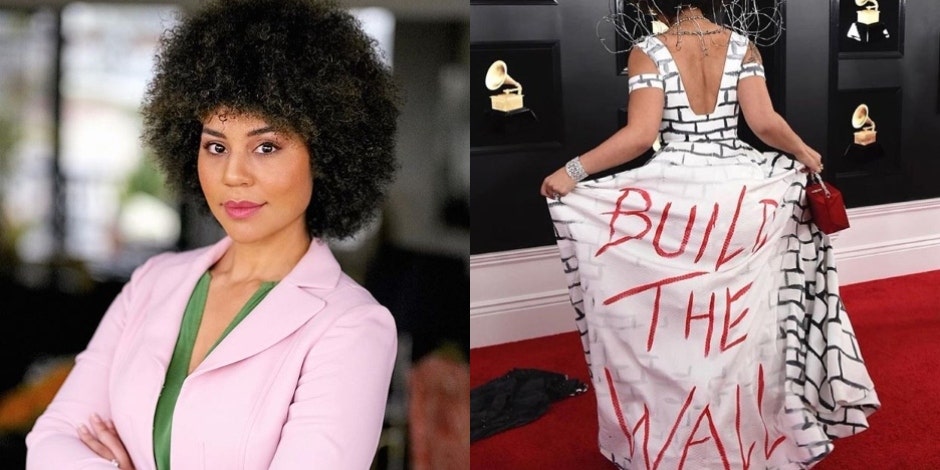 Grammys 2019 deals wall dress